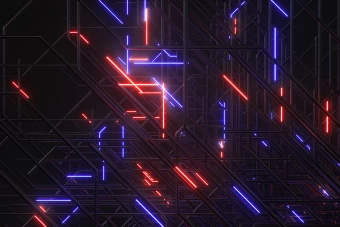 Abstract Neon Light 8k Wallpaper