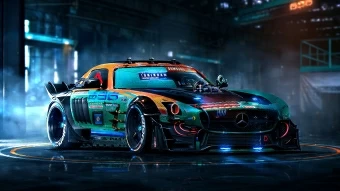 Mercedes Customized GTR 4K HD Wallpaper