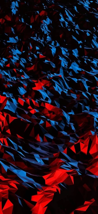 Amoled abstract red blue tiles phone backgrounds