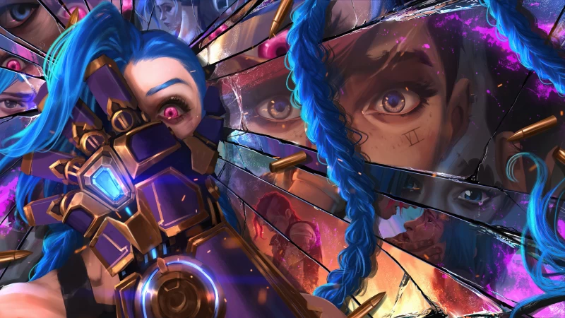 Arcane A Jinx 5k Wallpaper