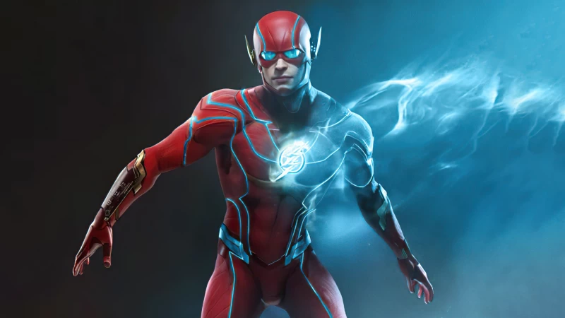 Flash Barry Allen 2022 4k Wallpaper