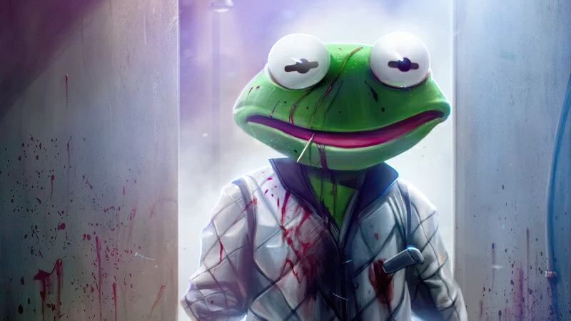 Frog Killer Wallpaper