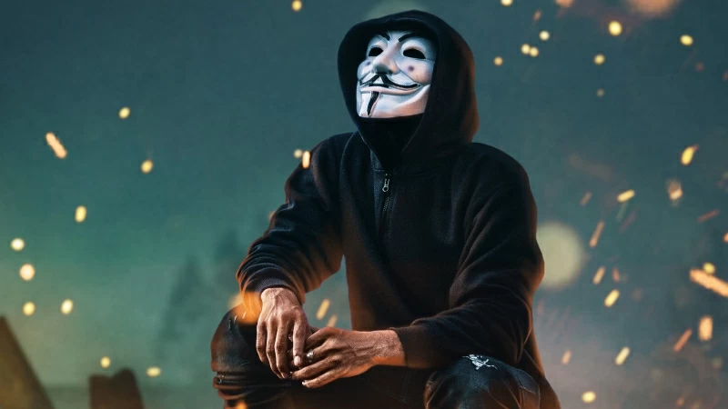 Mask Guy Anonymus 4k Wallpaper