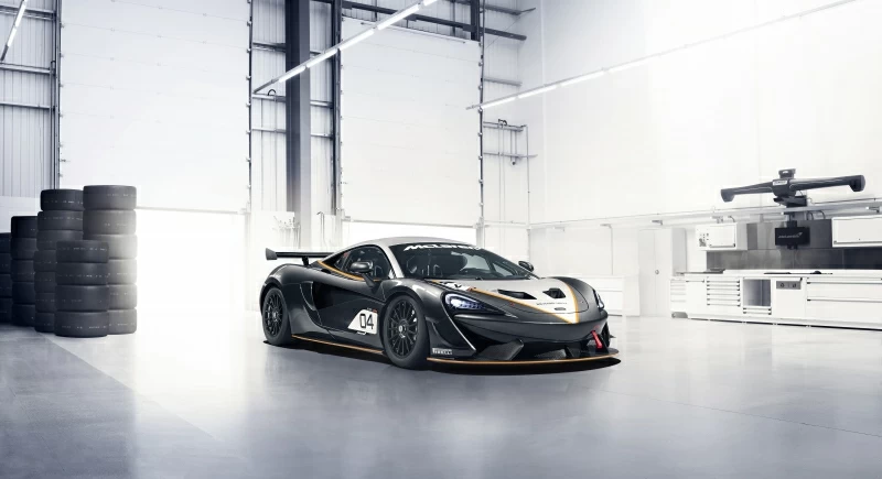 McLaren 570S GT4 10k Wallpaper