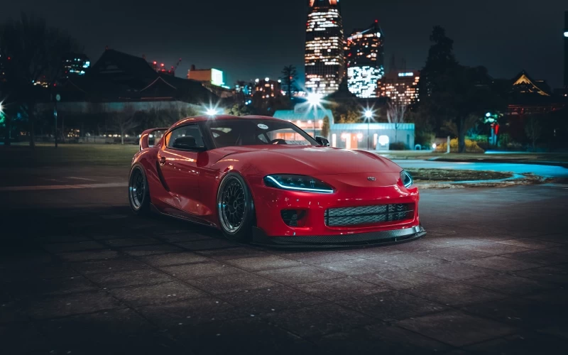 Toyota Supra 2020 Tuned 4k Wallpaper