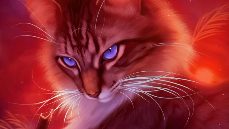 Cat Artwork 4k Wallpaper