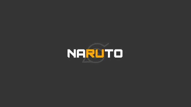 Naruto Hidden Village Logo Minimal 5k Wallpaper