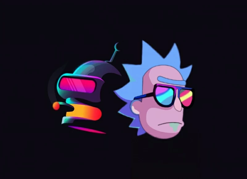 Rick And Bender Wallpaper