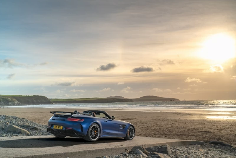 Mercedes AMG GT R Roadster Rear 8k Wallpaper