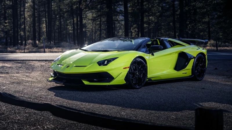 2020 Lamborghini Aventador SVJ Roadster 5K Wallpaper