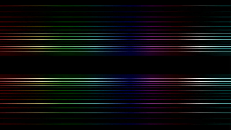 Retro Wave Gradient Lines 8k Wallpaper