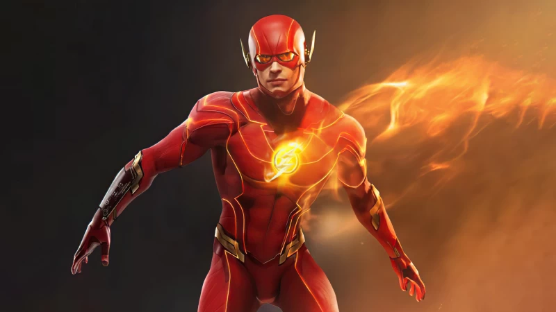 The Flash Superhero 2022 4k Wallpaper