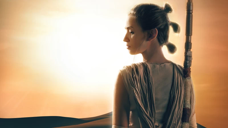 Rey Cosplay Wallpaper