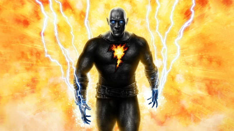 Black Adam Digital Art 5k Wallpaper