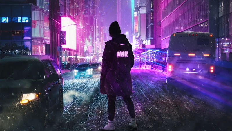 Away 5k Wallpaper