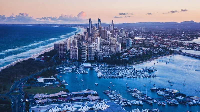 City of Gold Coast Queensland Australia 4K 5K Wallpaper