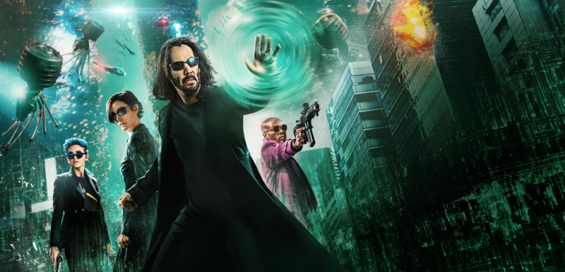 The Matrix Resurrections 10k Wallpaper