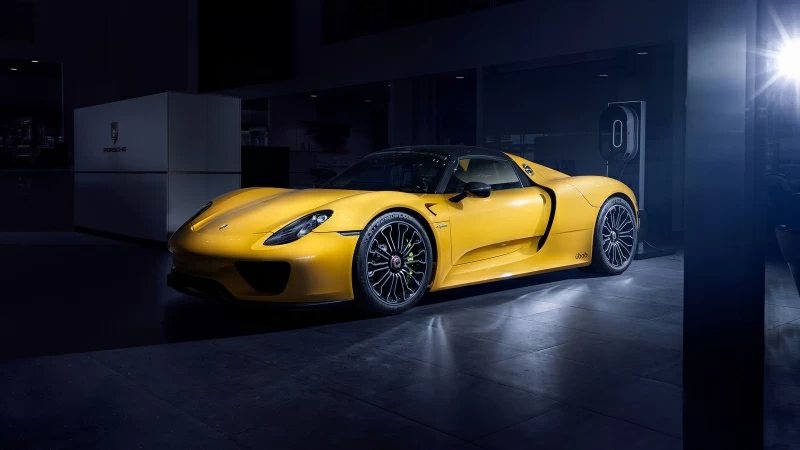 Porsche 918 Spider 4K Wallpaper