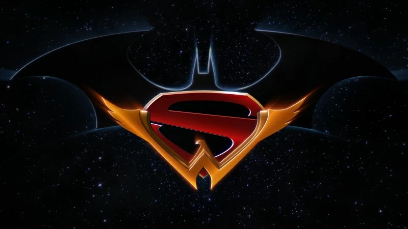 Batman DC Comics Justice League Logo Superman 4K HD Wonder Woman Wallpaper