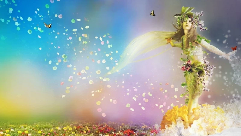 Beautiful Animated Mermaid HD Animated Wallpaper