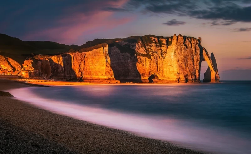 Etretat Cliff 8k Wallpaper