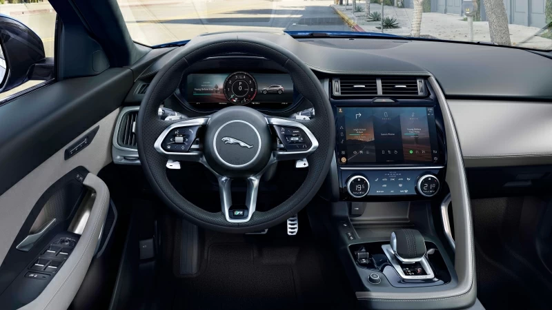 Jaguar E Pace R Dynamic Black Pack 2021 Interior 4K 5K HD Cars Wallpaper