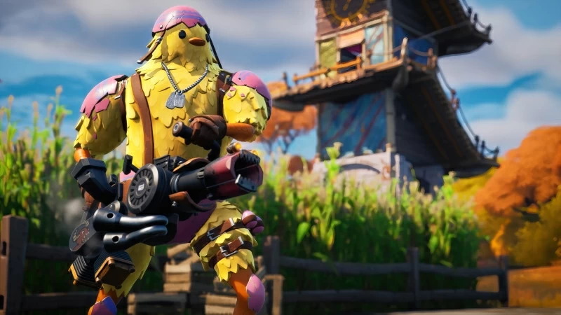 New Fortnite Cluck Chapter 2 Season 6 Battle Pass Skin HD Fortnite Wallpaper