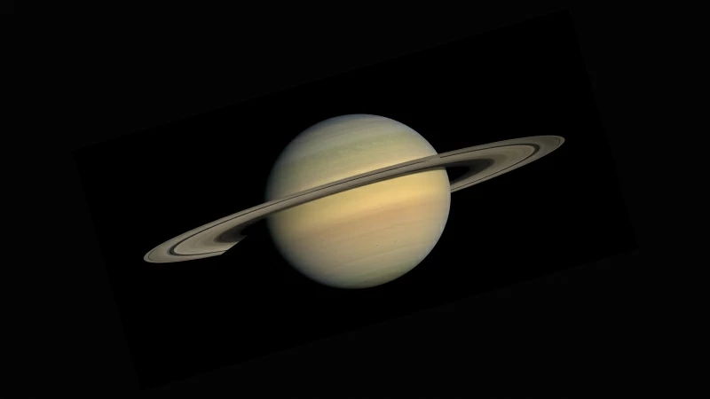 Saturn As Seen From The Cassini Huygens Space Research Mission Nasa 5k Wallpaper