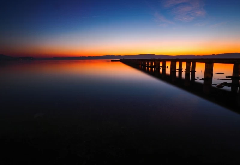 Silent Pier Moment 8k Wallpaper