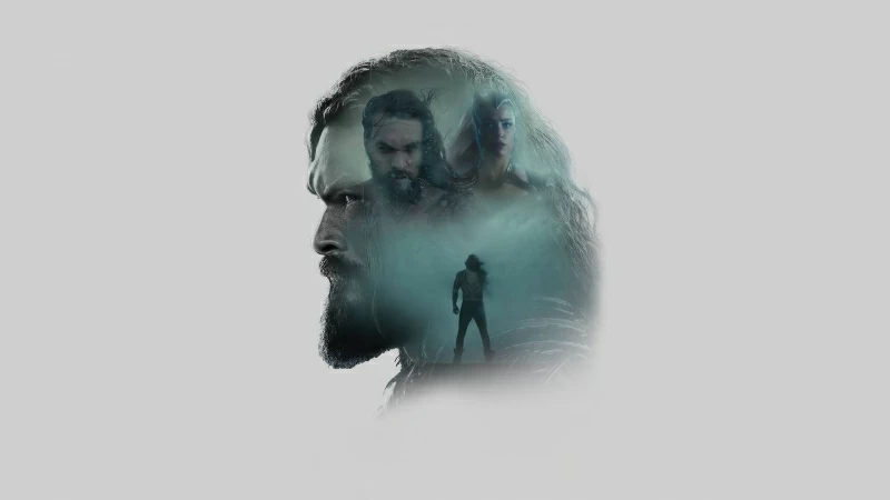 Jason Momoa As Aquaman Zack Synders Justice League Minimal Wallpaper