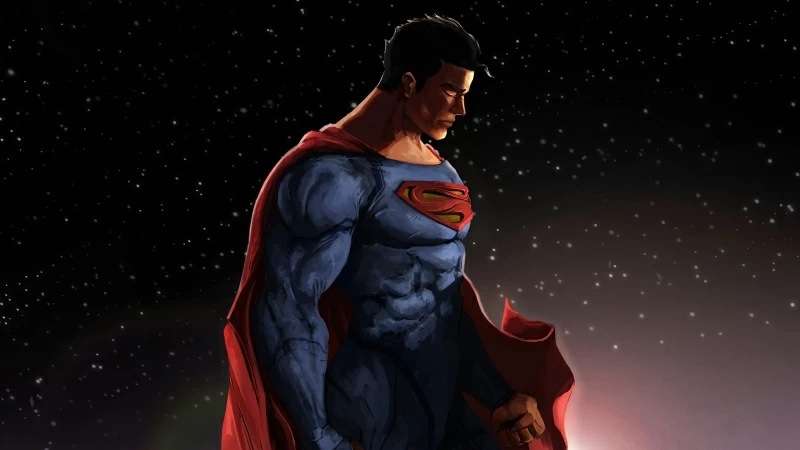 Man Of Steel Comic Art 5k Wallpaper