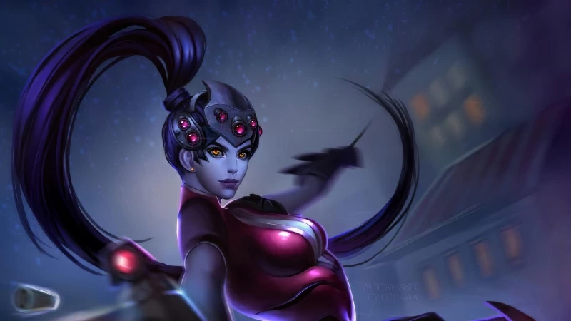 Widowmaker Overwatch Art 4k Wallpaper