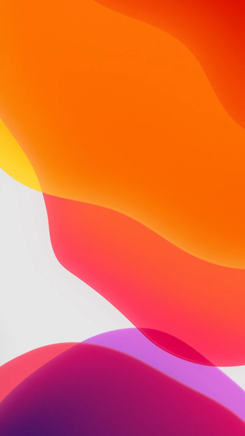 iPhone 13 4K Orange and Neon color Wallpaper