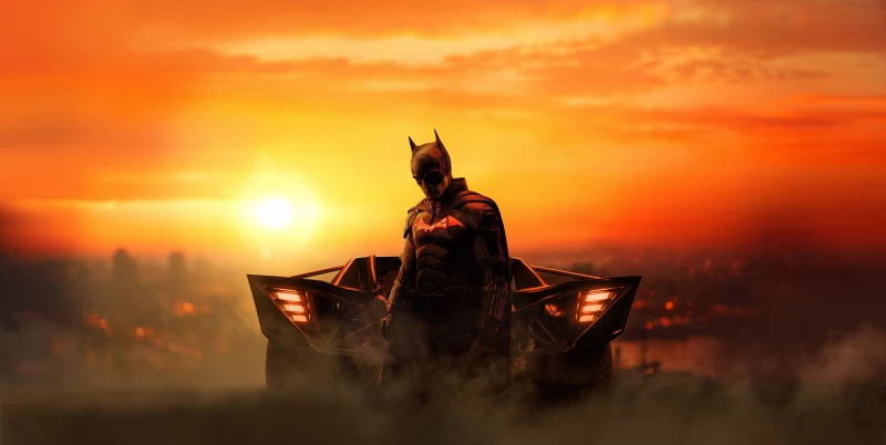 2022 The Batman Movie 8k Wallpaper