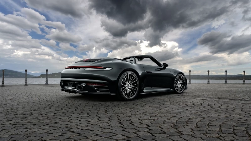 TechArt Porsche 911 Carrera 4S Cabriolet 2020 4K Wallpaper