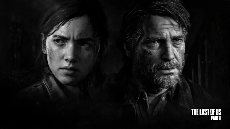 The Last of Us Part II Joel Ellie 4K Wallpaper