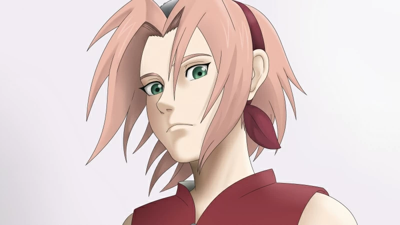 Naruto Sakura 4K HD Wallpaper