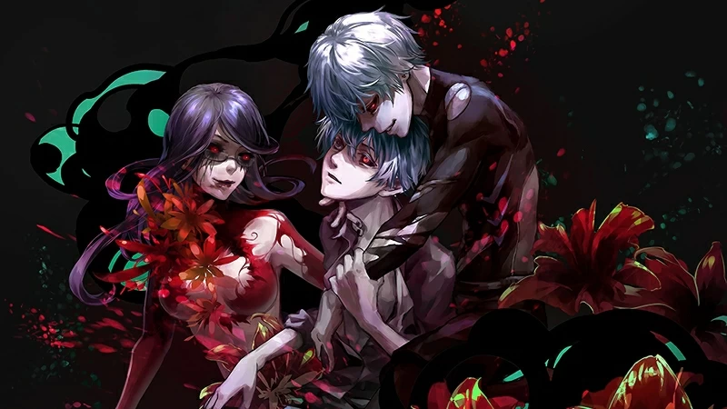 Tokyo Ghoul Friends 4K HD Wallpaper