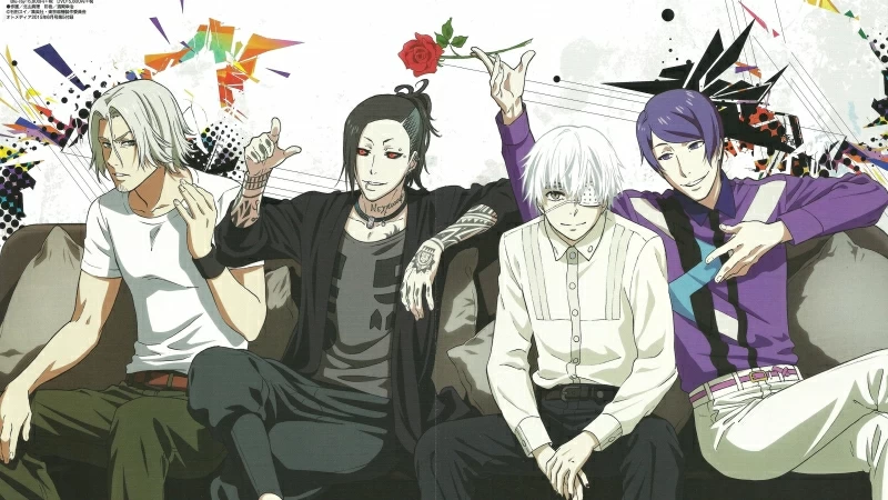 Tokyo Ghoul Friends Together 4K HD Wallpaper