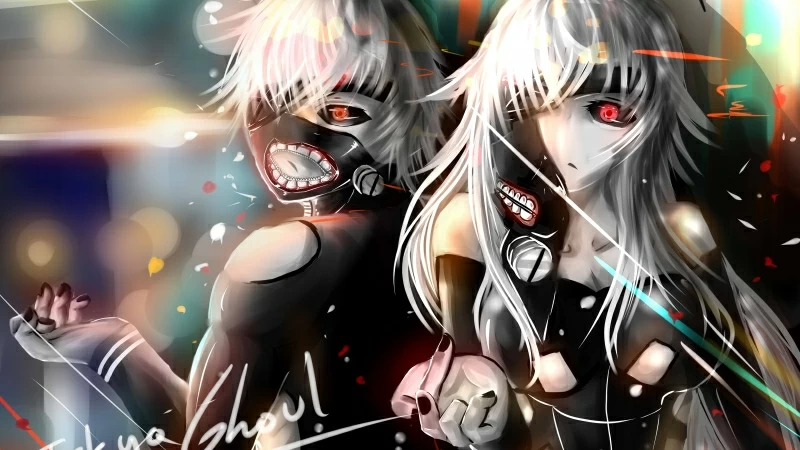 Tokyo Ghoul Two Girls 4K HD Wallpaper