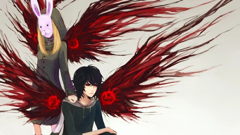 Tokyo Ghoul Two Wings 4K 5K HD Wallpaper