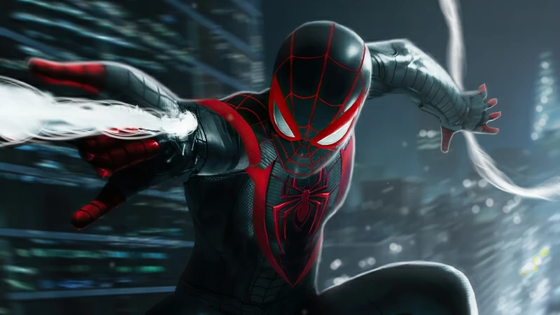 Marvel's Spider-Man Miles Morales Attacking 4K HD Wallpaper