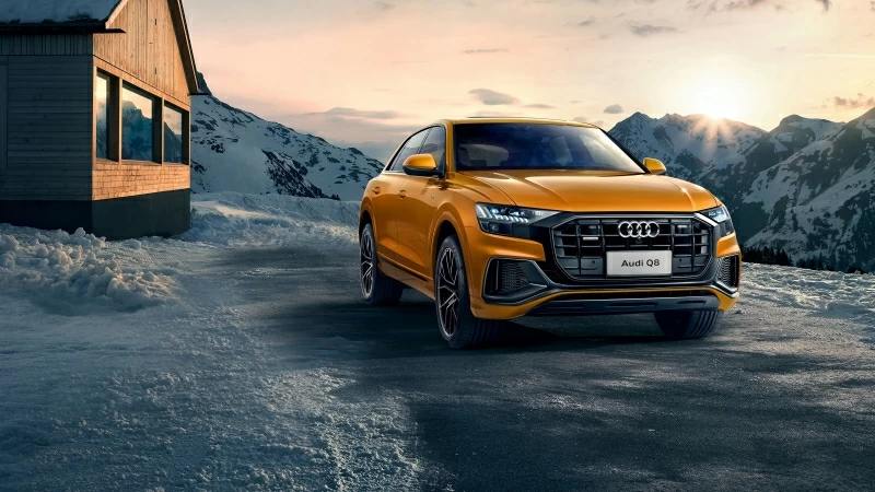 Audi Q8 4K HD Wallpaper