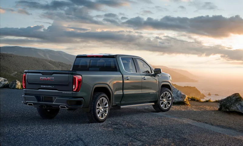 2019 GMC Sierra Rear Side Wallpaper