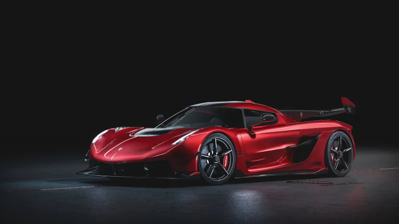 2020 Koenigsegg Jesko Cherry Red Edition 10 Wallpaper