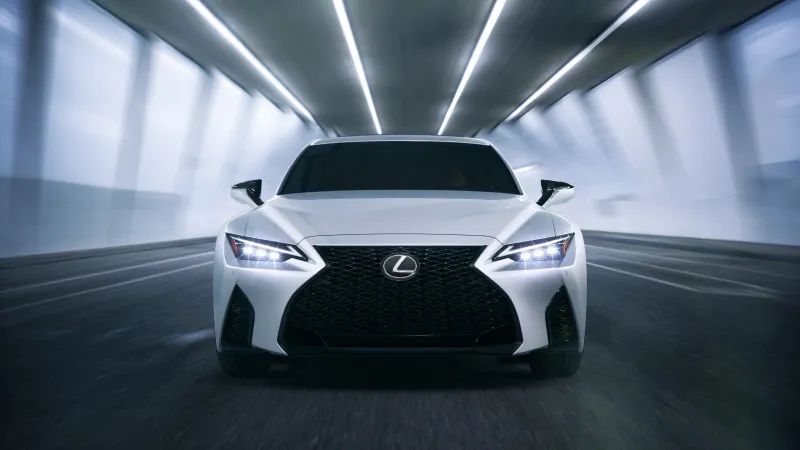 2021 2020 Lexus IS 350 F Sport 8k Wallpaper