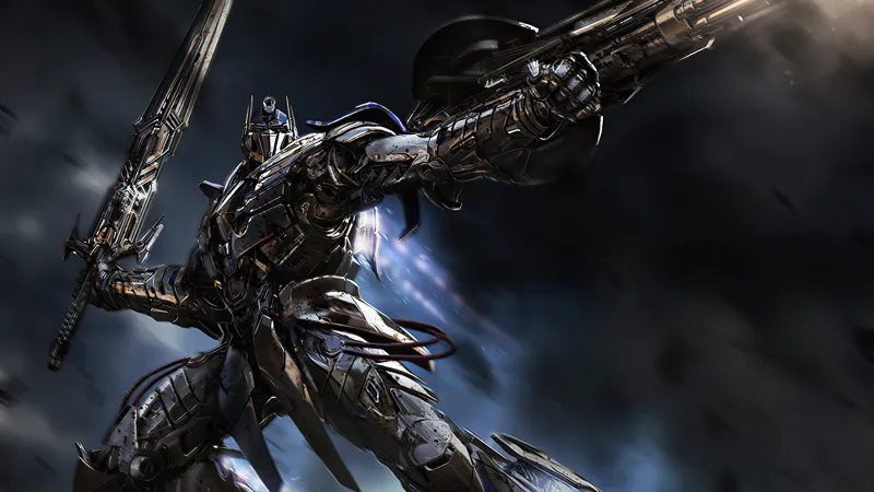 Age Of Extinction Optimus Prime Knight 4k Wallpaper