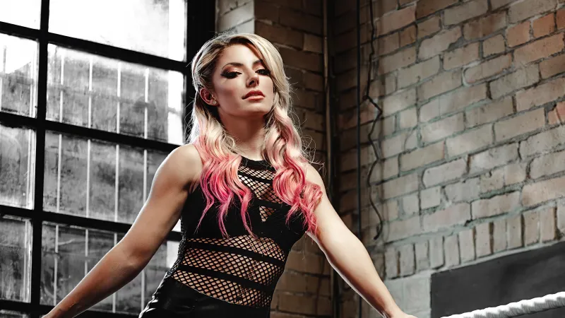 Alexa Bliss Wwe Photoshoot 4k Wallpaper