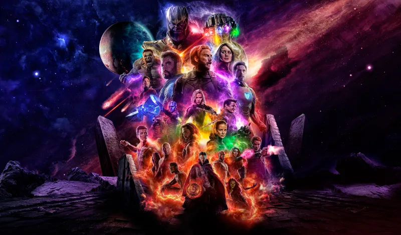 Avengers 4 Offical Poster Artwork 2019 5k Wallpaper