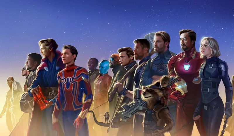 Avengers Infinity War 5k Artwork Wallpaper